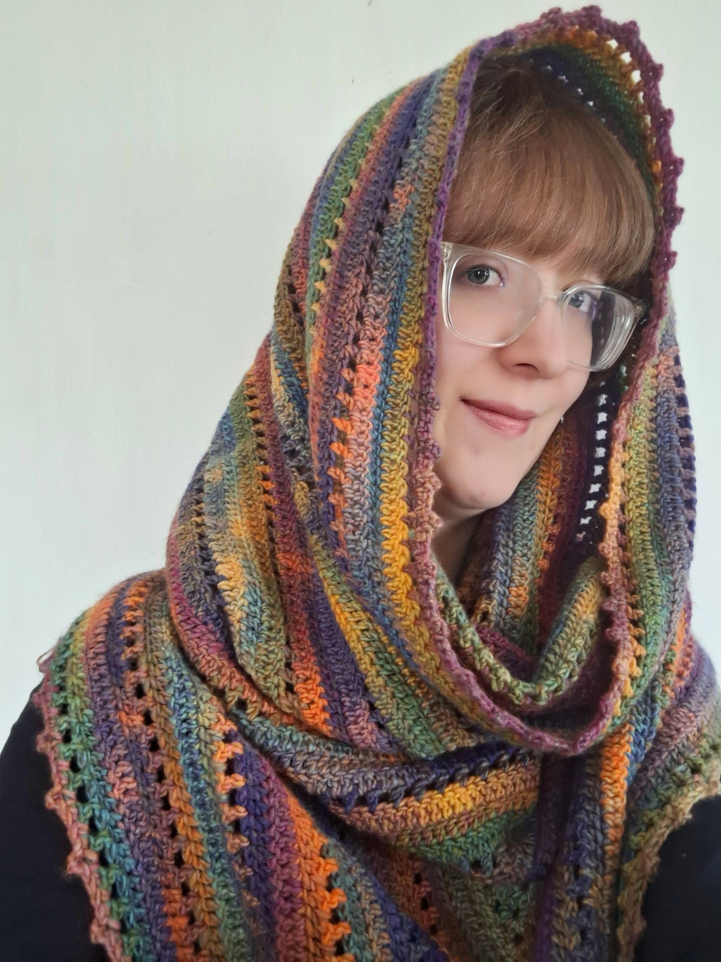 Cowl - Hooded Cowl (Tea Time- Herbal)