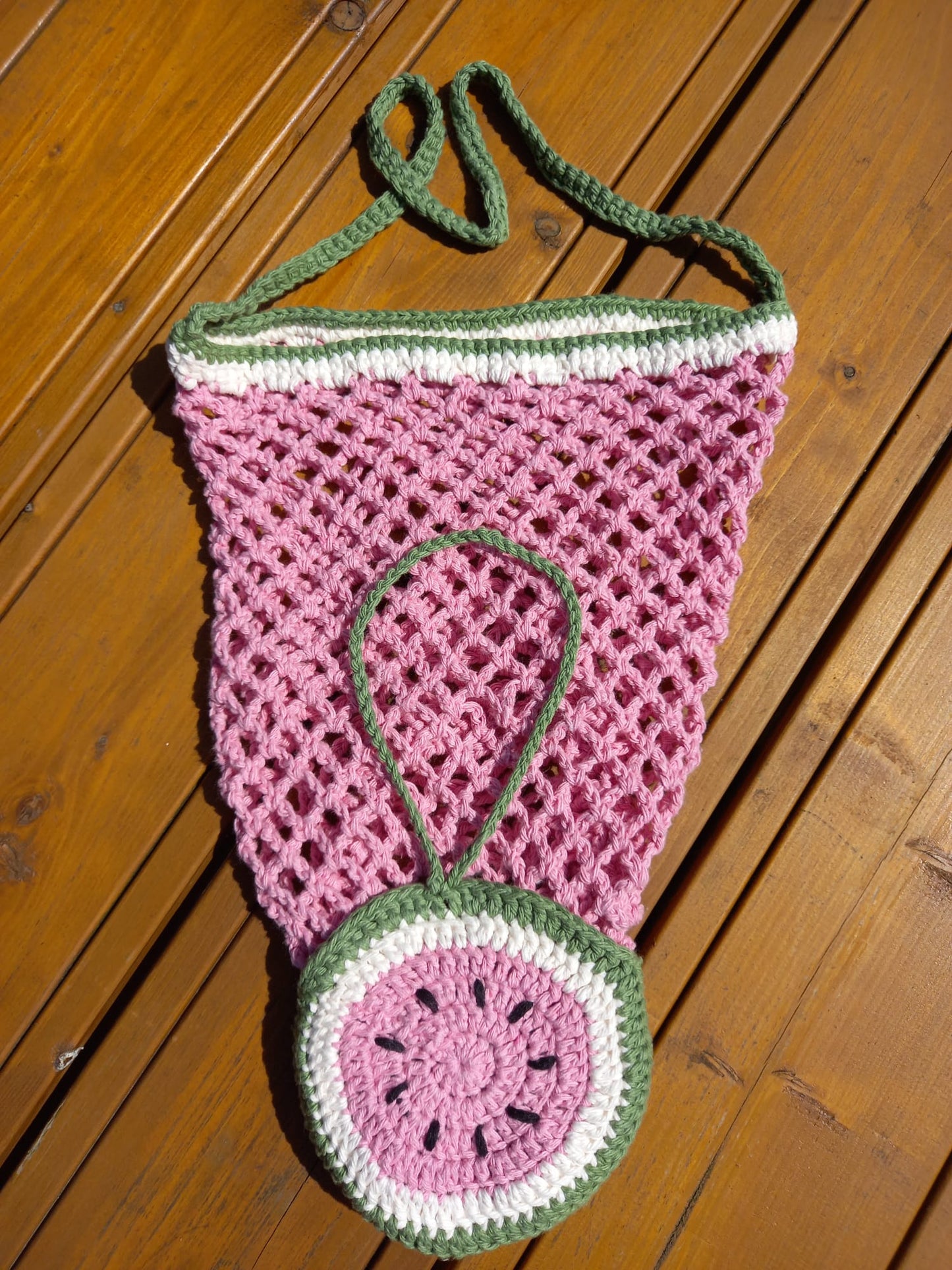 Watermelon Pouch Bag - Pink