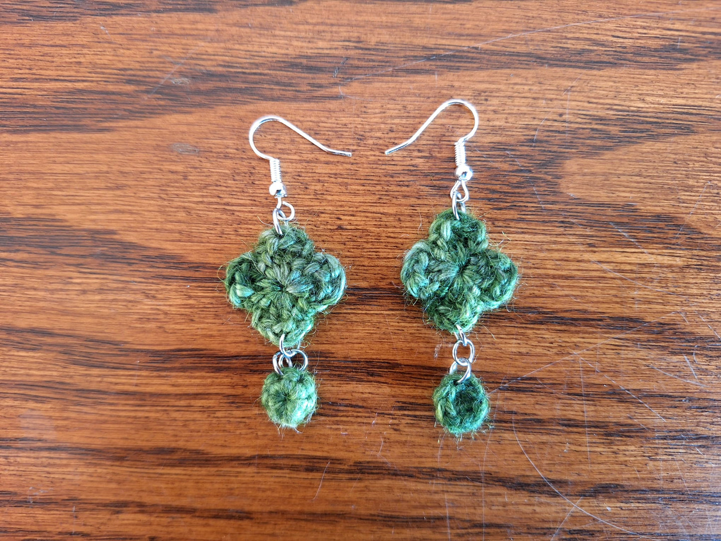 Earrings- Clover dangles
