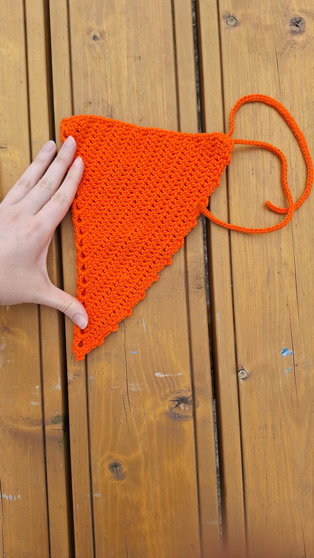 Bandanna - Orange Cotton