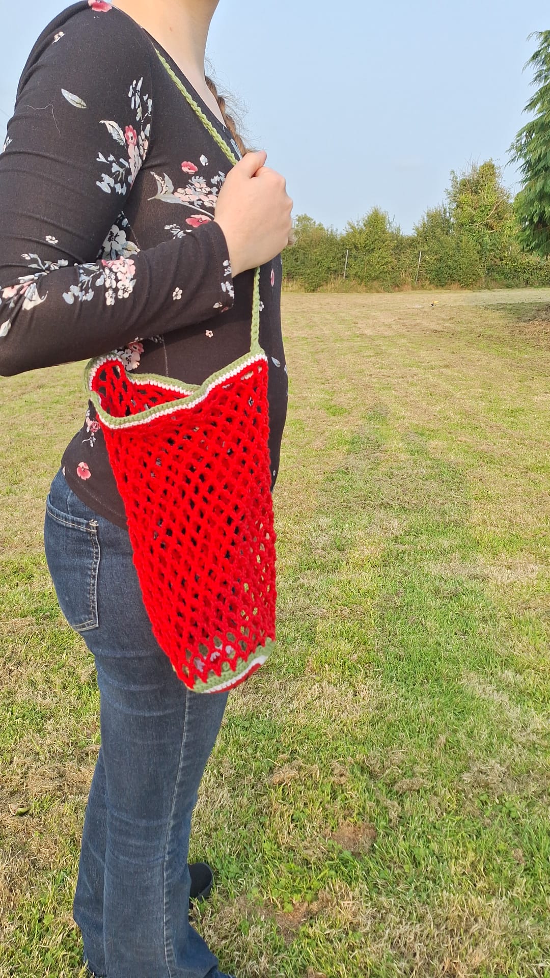 Watermelon Pouch Bag - Red