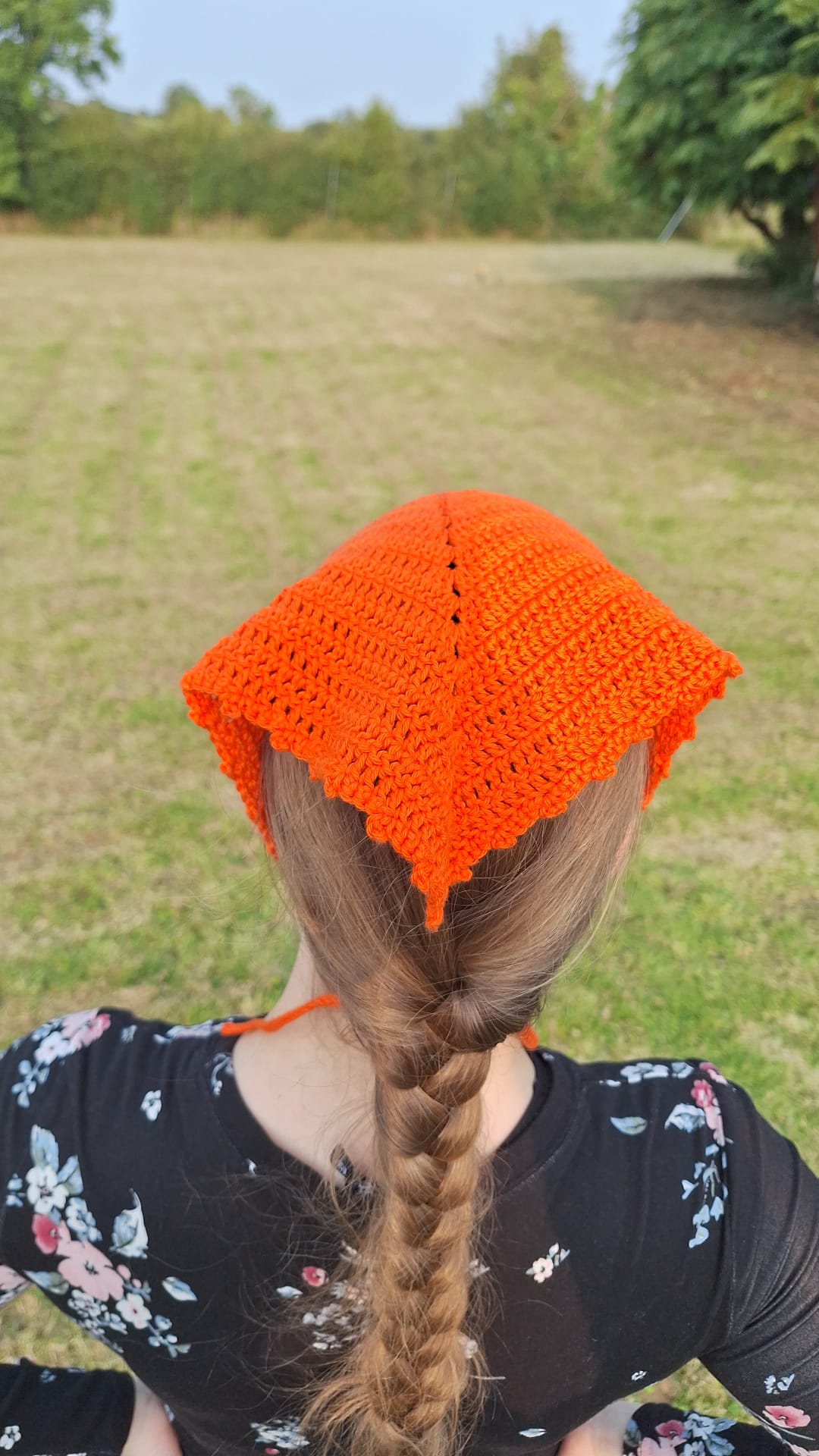 Bandanna - Orange Cotton